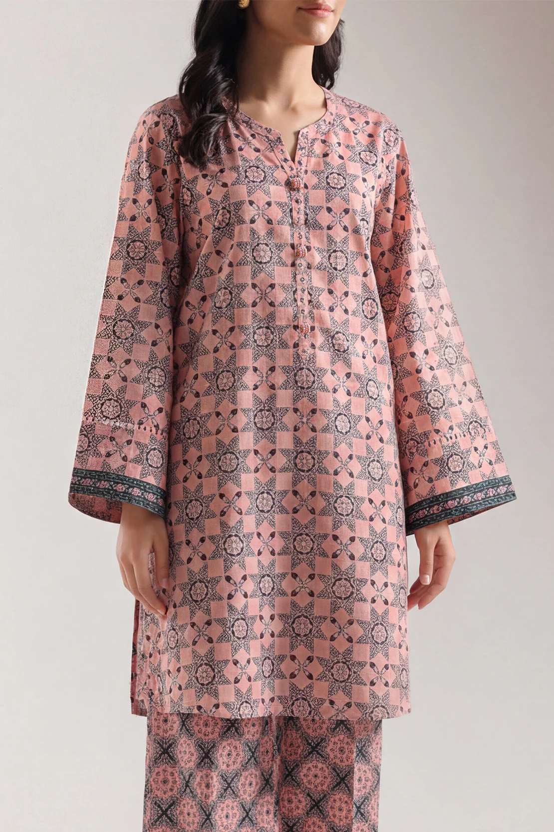 Unstitched Printed Lawn 2 Piece (Shirt/Trouser) - Image 2