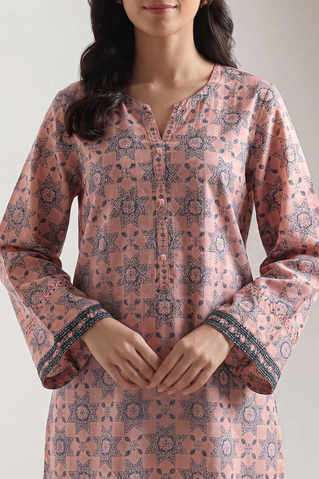 Unstitched Printed Lawn 2 Piece (Shirt/Trouser) - Image 3