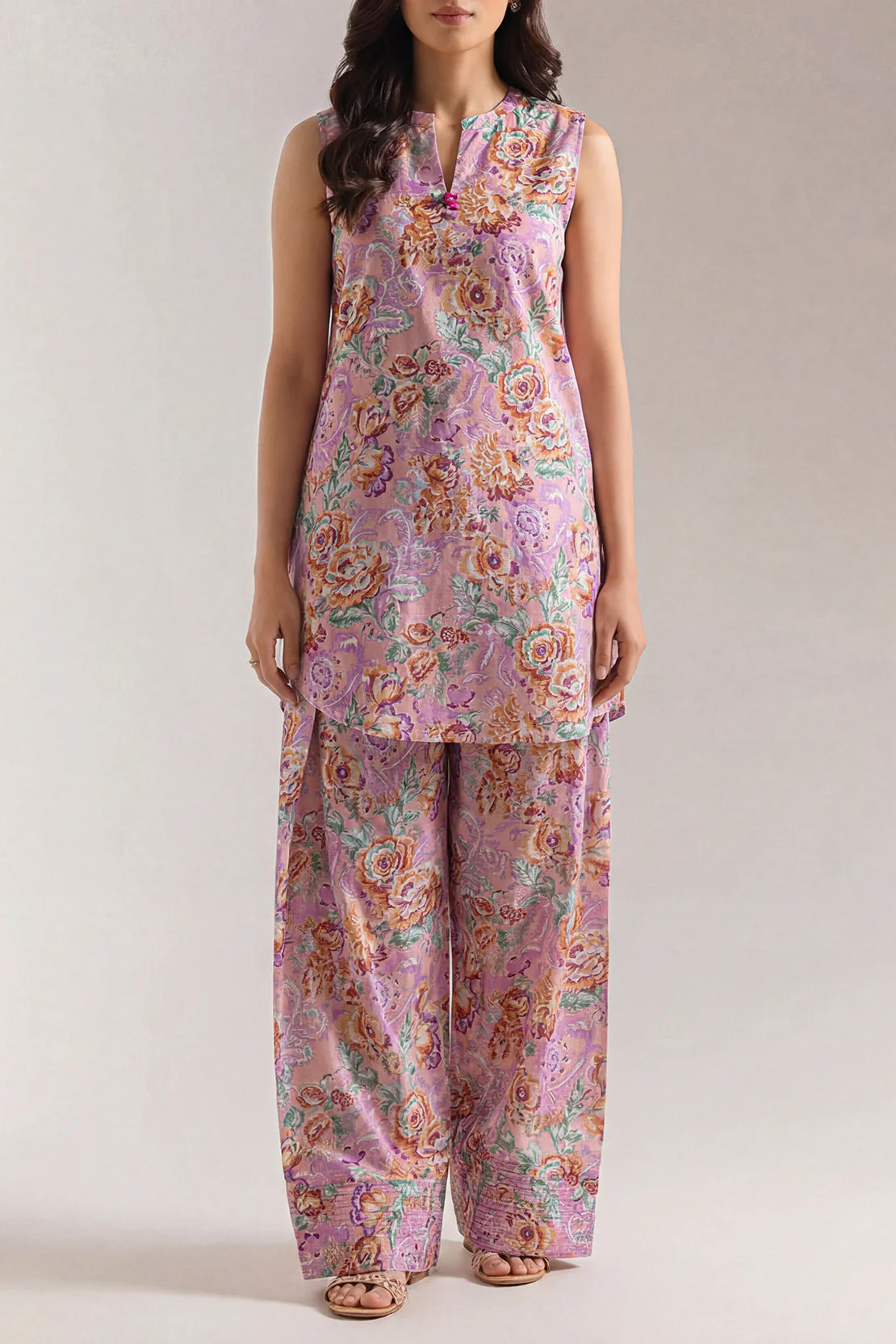 Unstitched Printed Lawn 2 Piece (Shirt/Trouser)