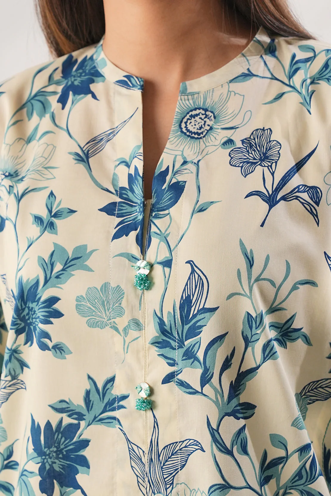 Unstitched Printed Lawn 3 Piece - Image 7