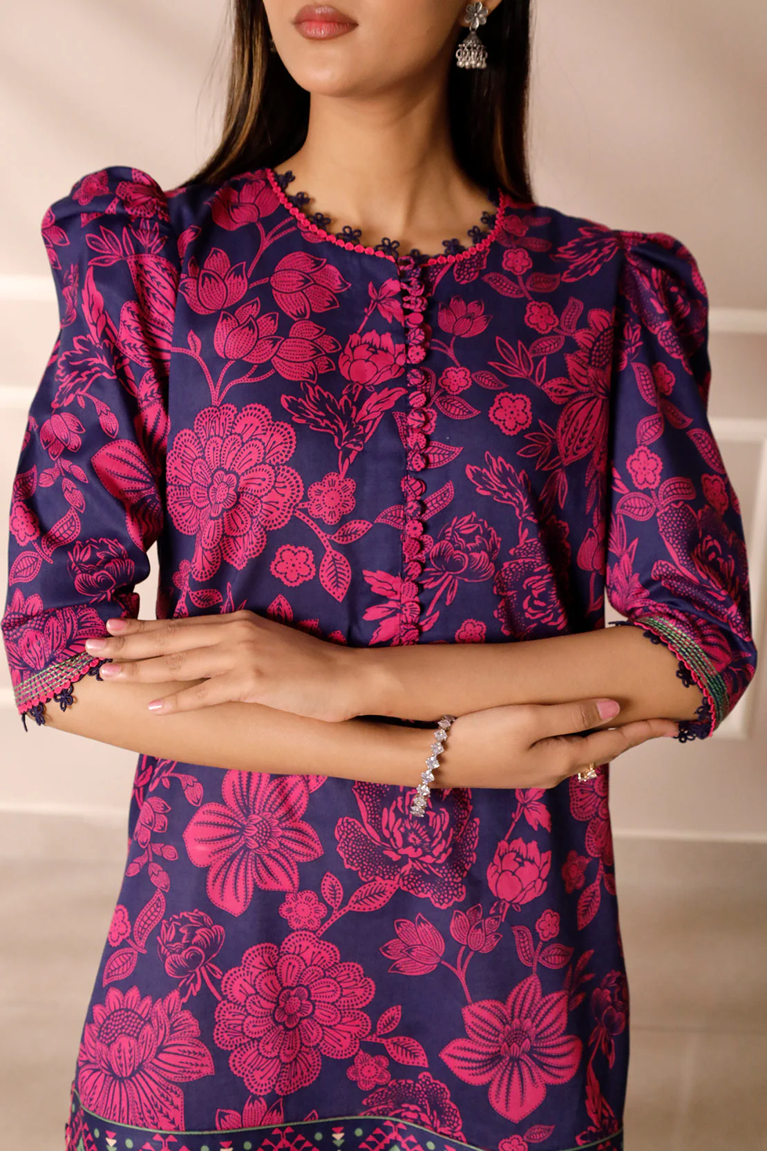 Unstitched Printed Lawn 3 Piece - Image 8