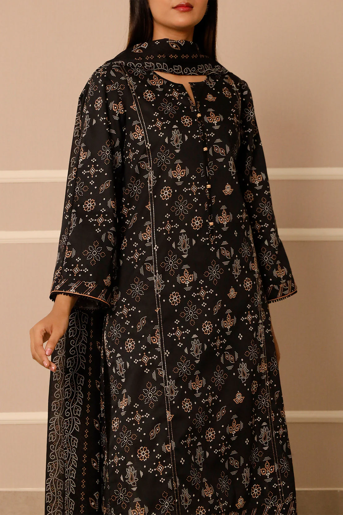 Unstitched Printed Lawn 3 Piece - Image 5