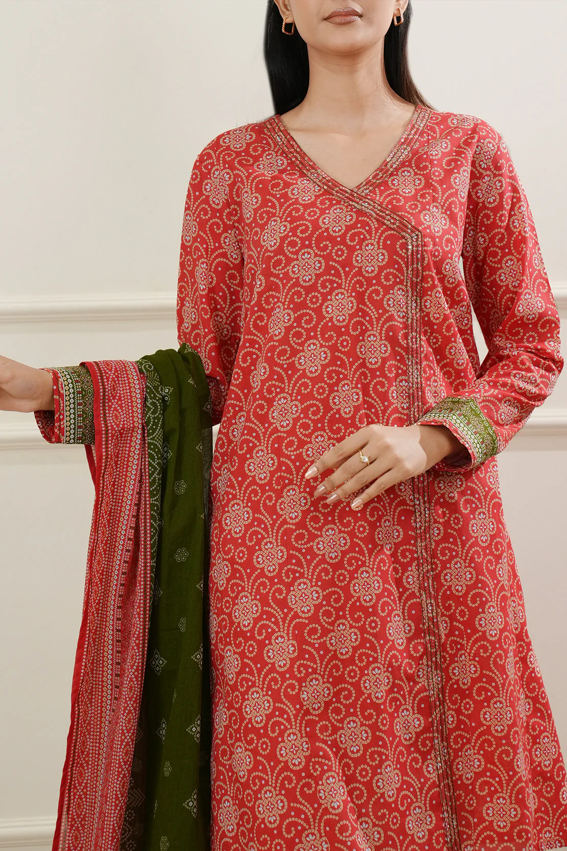 Unstitched Printed Lawn 3 Piece