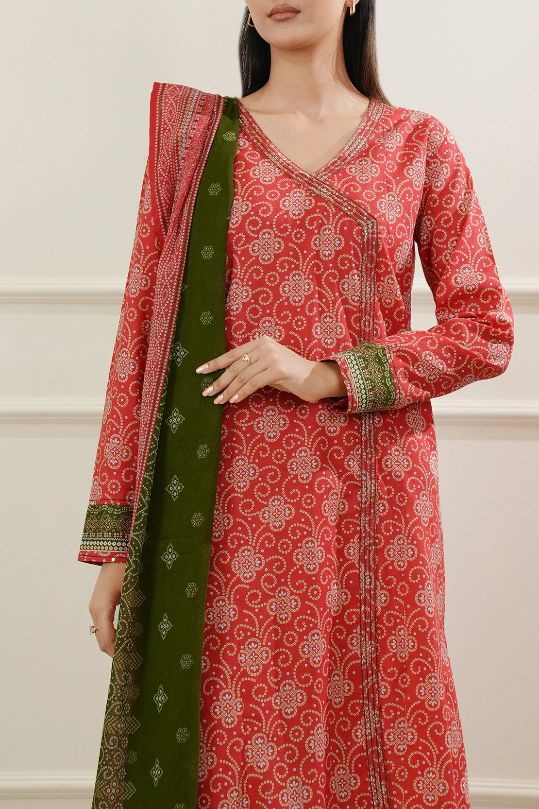 Unstitched Printed Lawn 3 Piece - Image 4