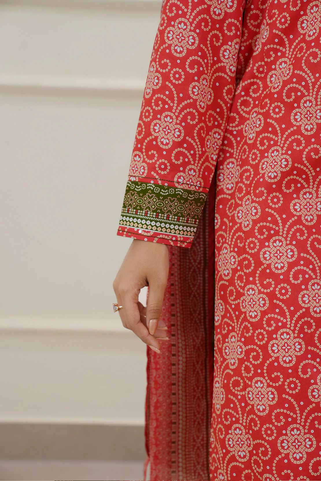 Unstitched Printed Lawn 3 Piece - Image 6