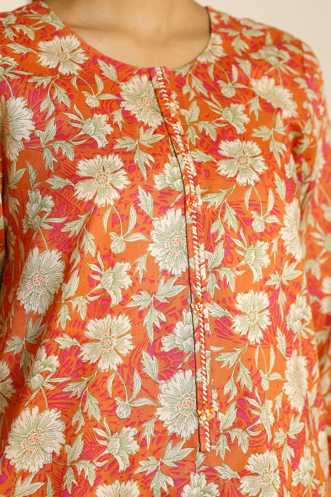 Unstitched Printed Lawn 3 Piece - Image 6