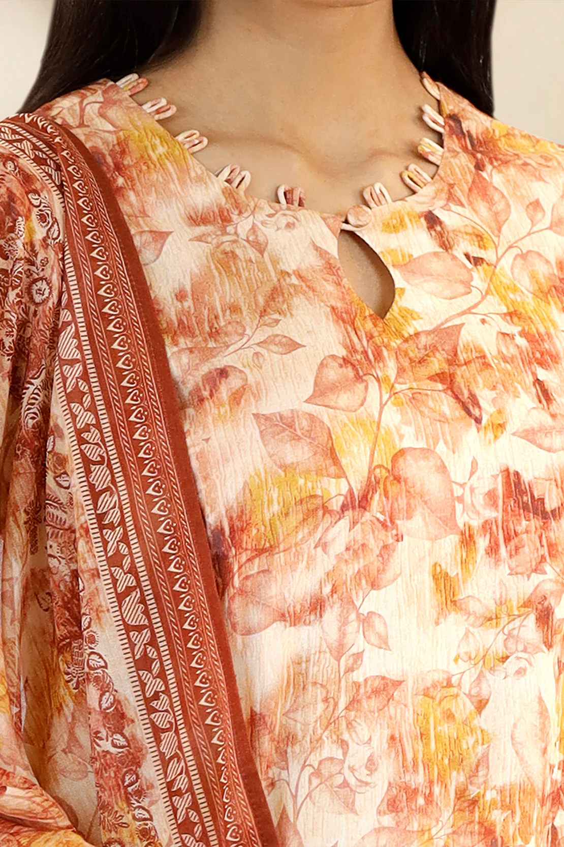 Unstitched Printed Lawn 3 Piece - Image 3