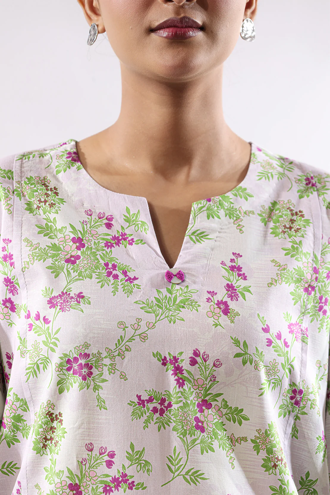 Unstitched Printed Lawn 3 Piece - Image 6