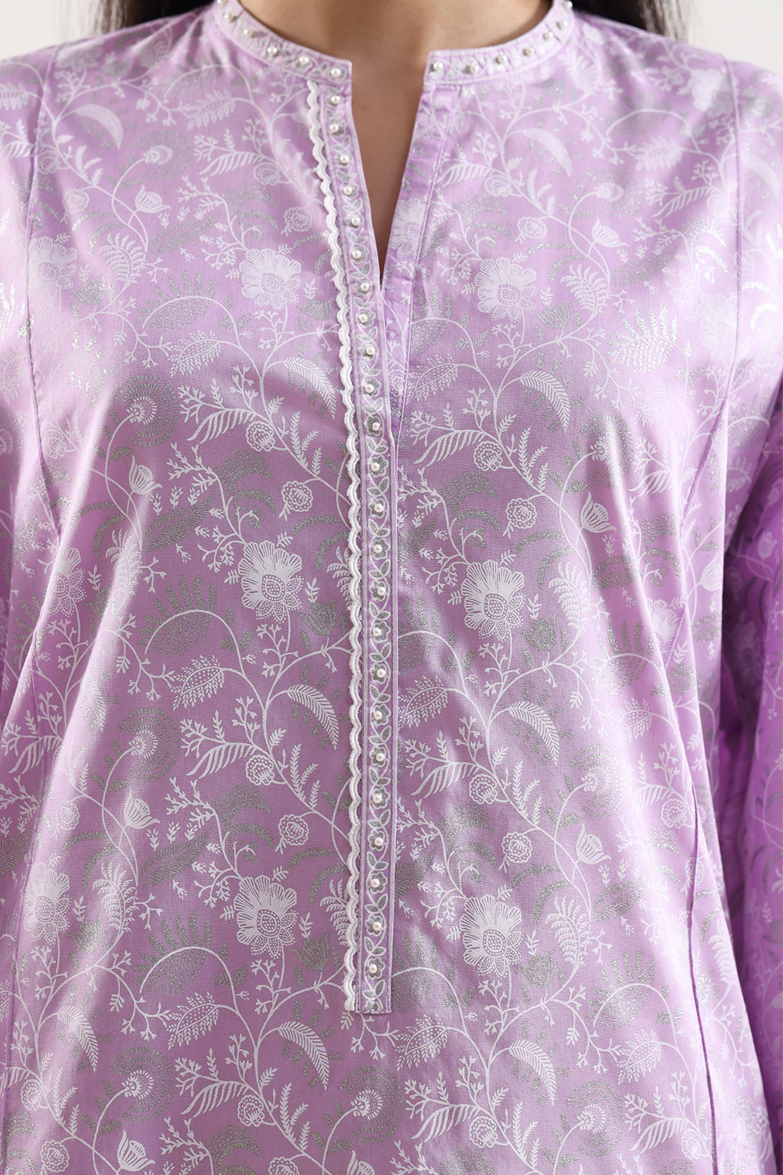 Unstitched Printed Lawn 3 Piece - Image 2