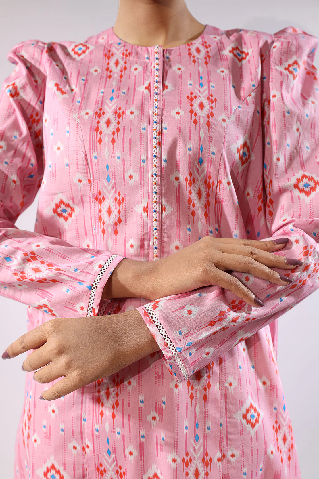 Unstitched Printed Lawn 3 Piece - Image 7