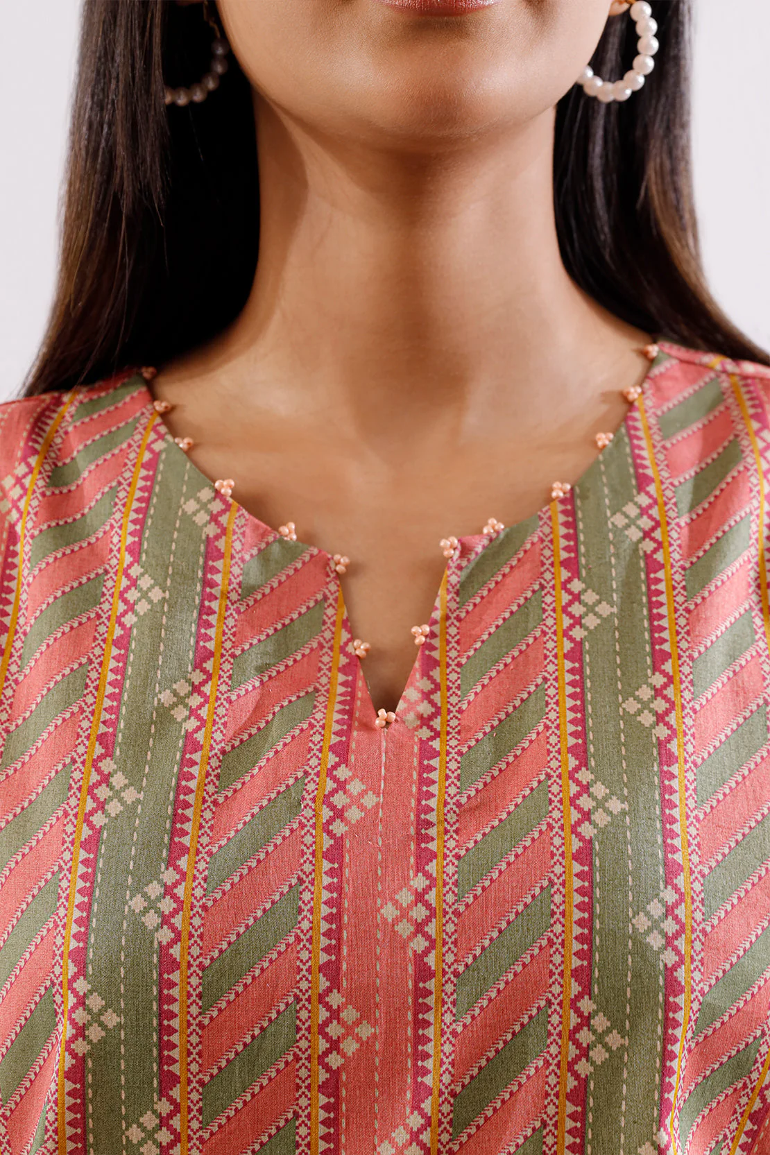 Unstitched Printed Lawn 3 Piece - Image 4