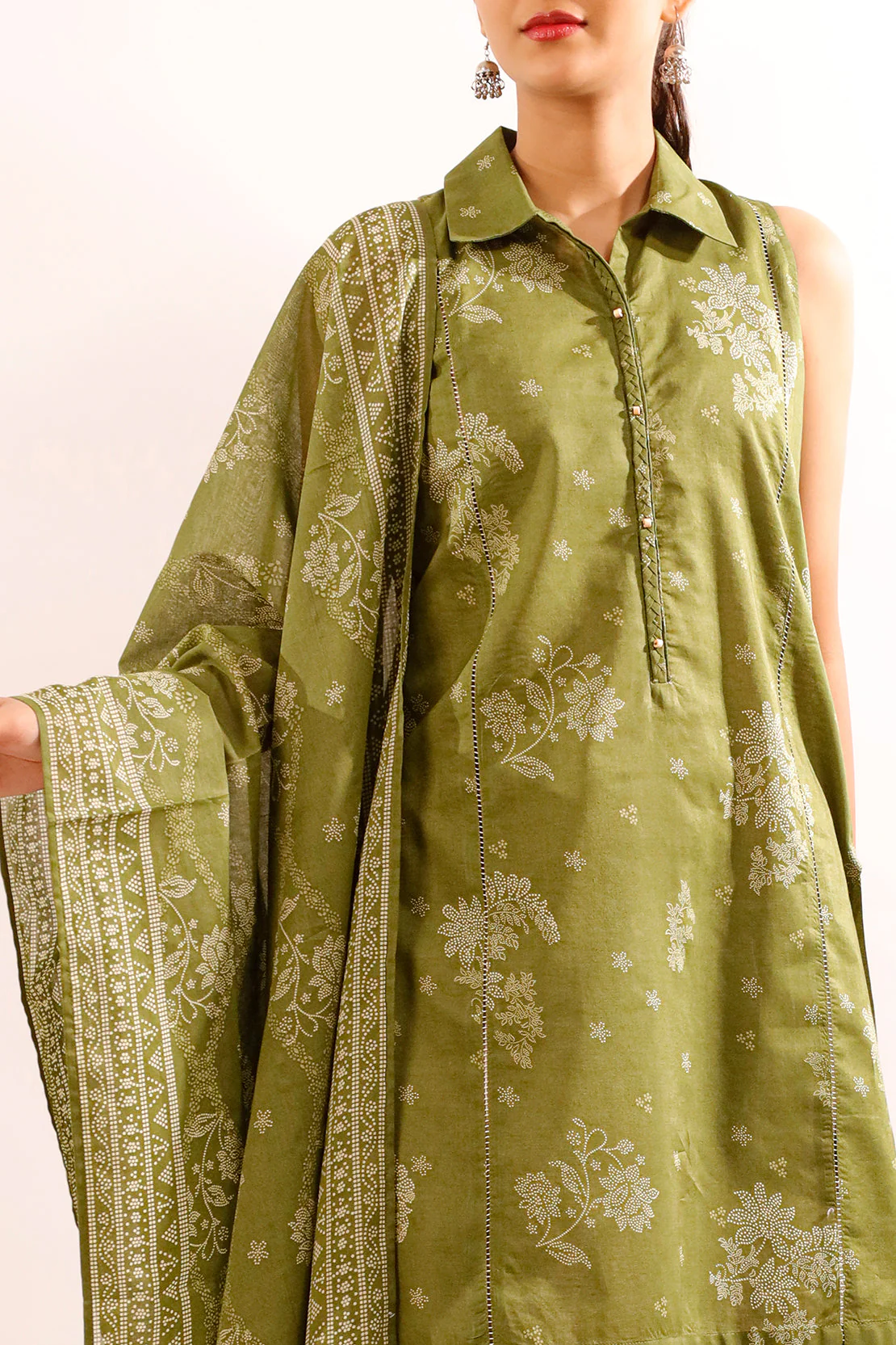 Unstitched Printed Lawn 3 Piece