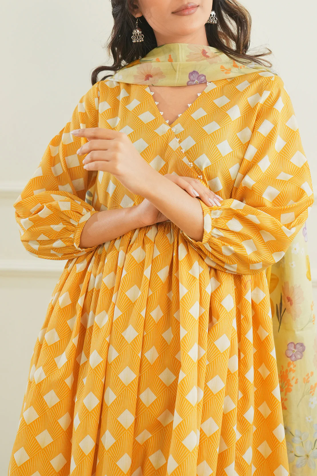 Unstitched Printed Lawn 3 Piece - Image 5
