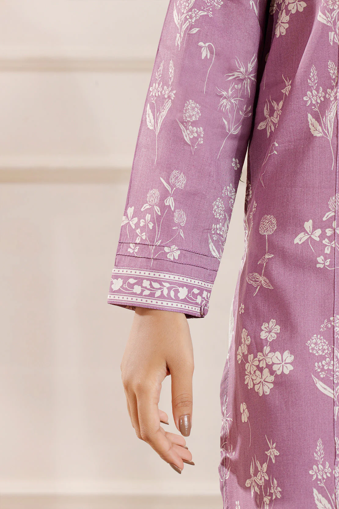 Unstitched Printed Lawn 3 Piece - Image 7
