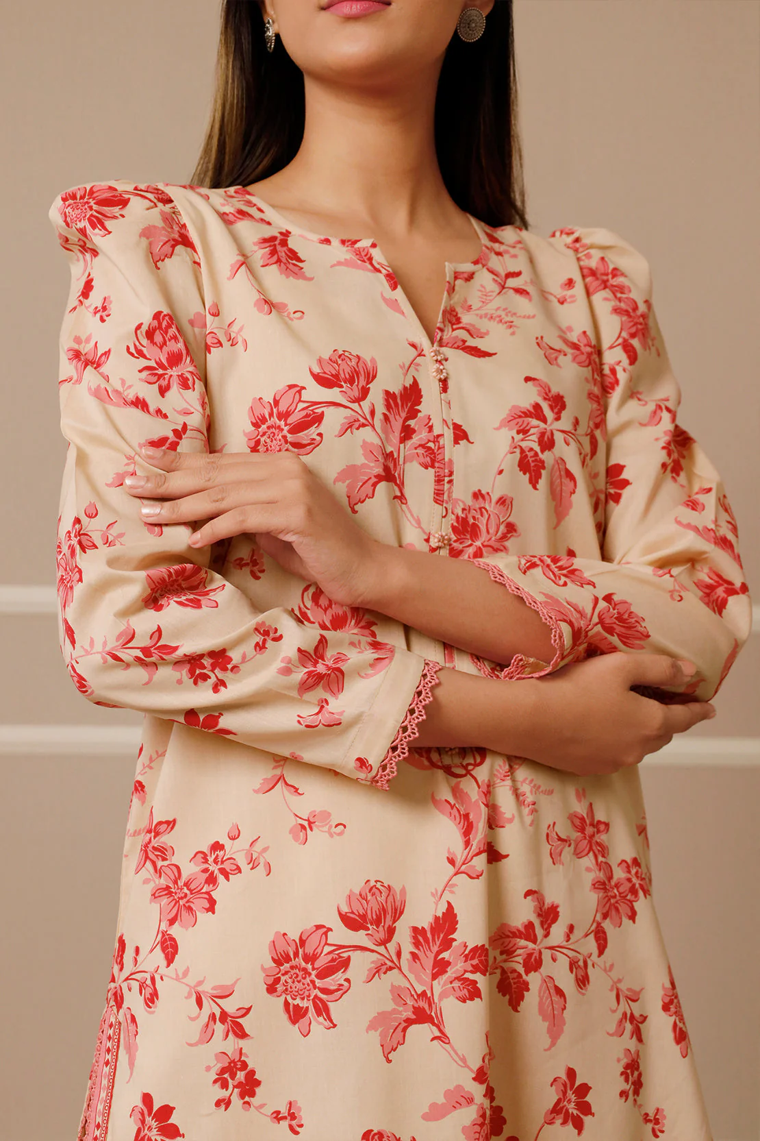 Unstitched Printed Lawn 3 Piece - Image 4