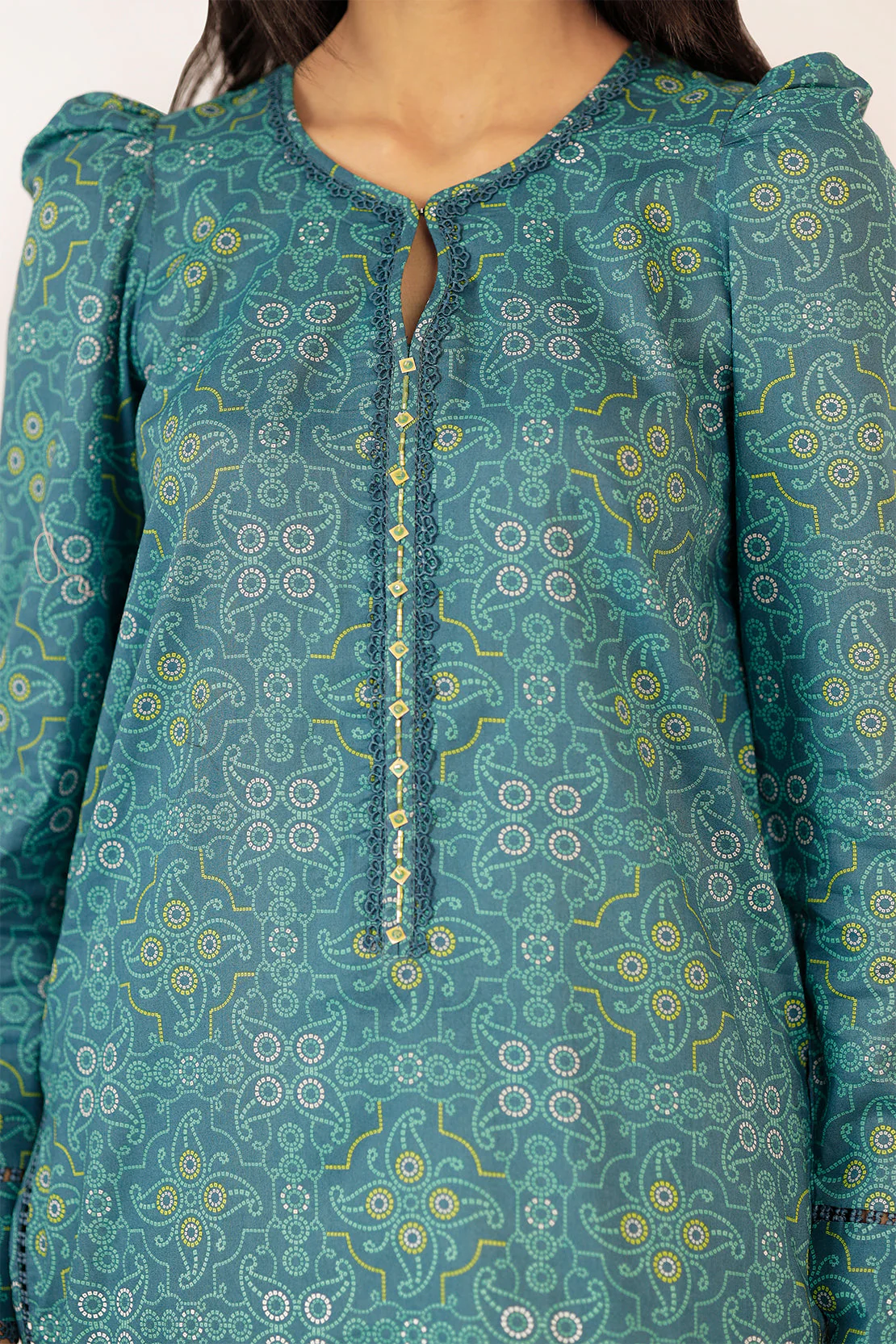 Unstitched Printed Lawn 3 Piece - Image 6