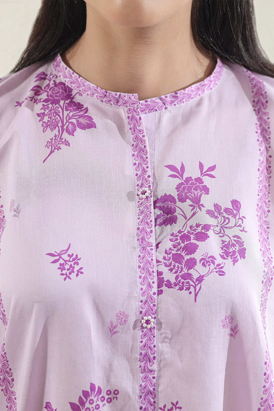 Unstitched Printed Lawn 3 Piece - Image 4