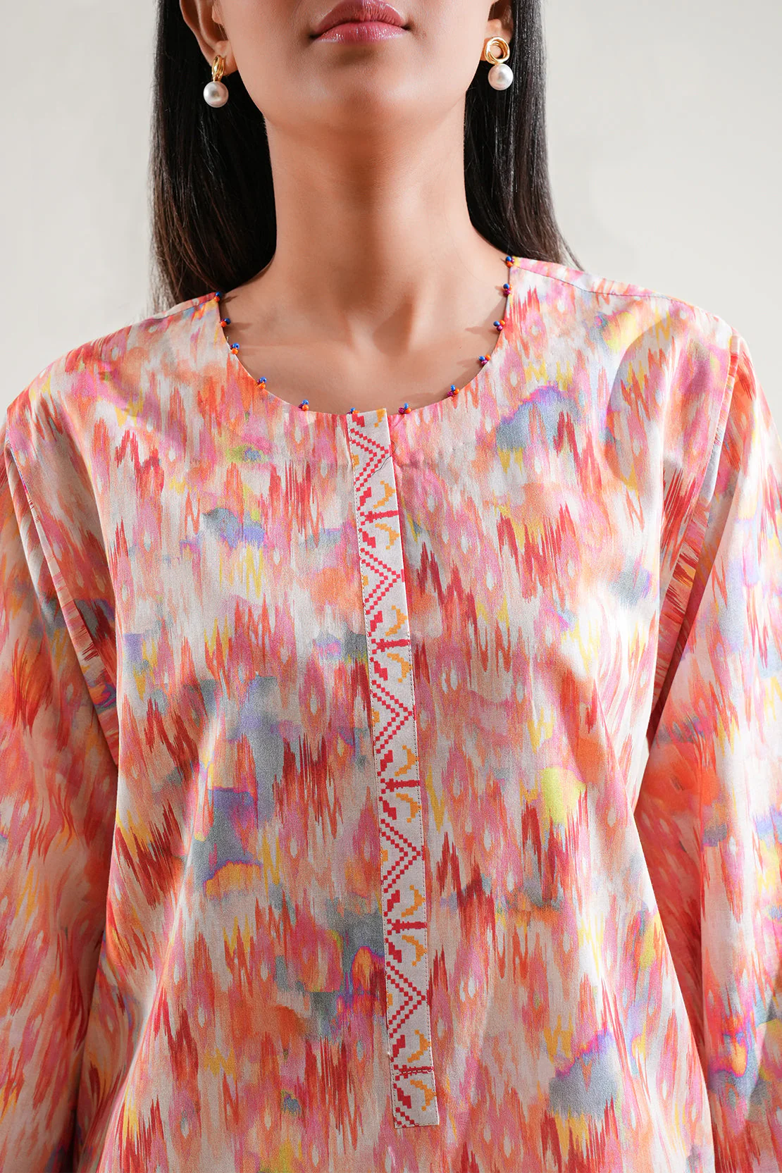 Unstitched Printed Lawn 3 Piece - Image 4
