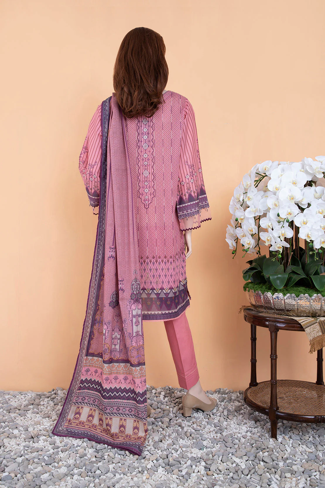 Unstitched Printed Lawn 3 Piece - Image 3