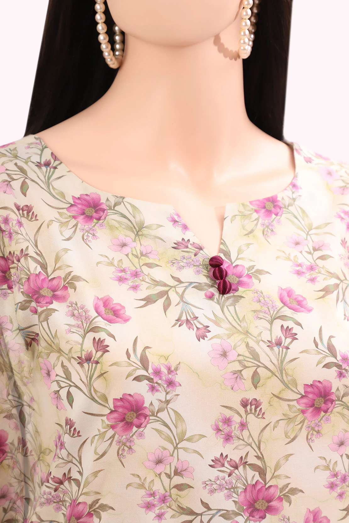 Unstitched Printed Lawn 3 Piece - Image 3