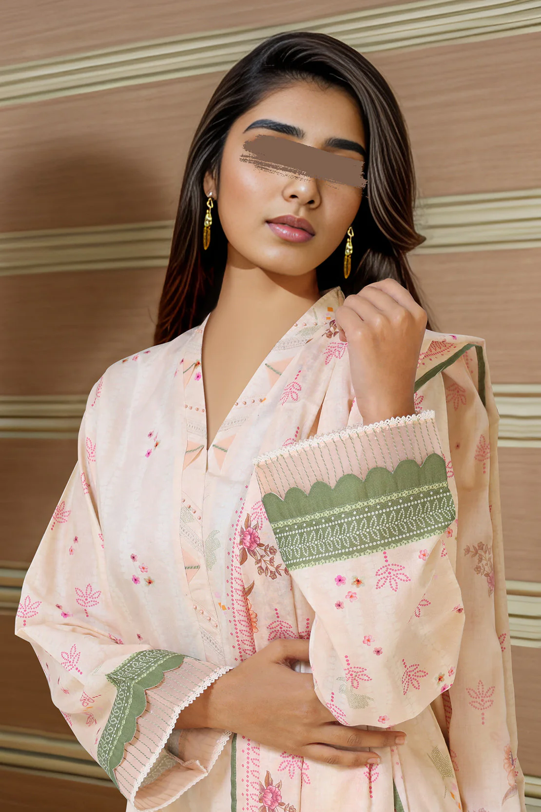 Unstitched Printed Lawn 3 Piece - Image 2