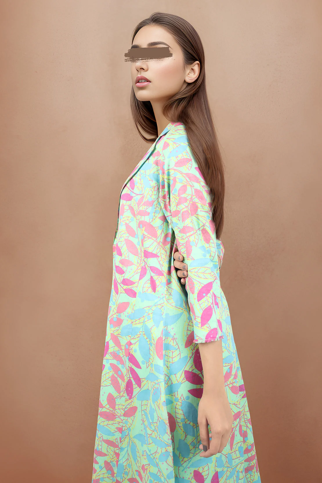 Unstitched Printed Lawn 3 Piece - Image 3