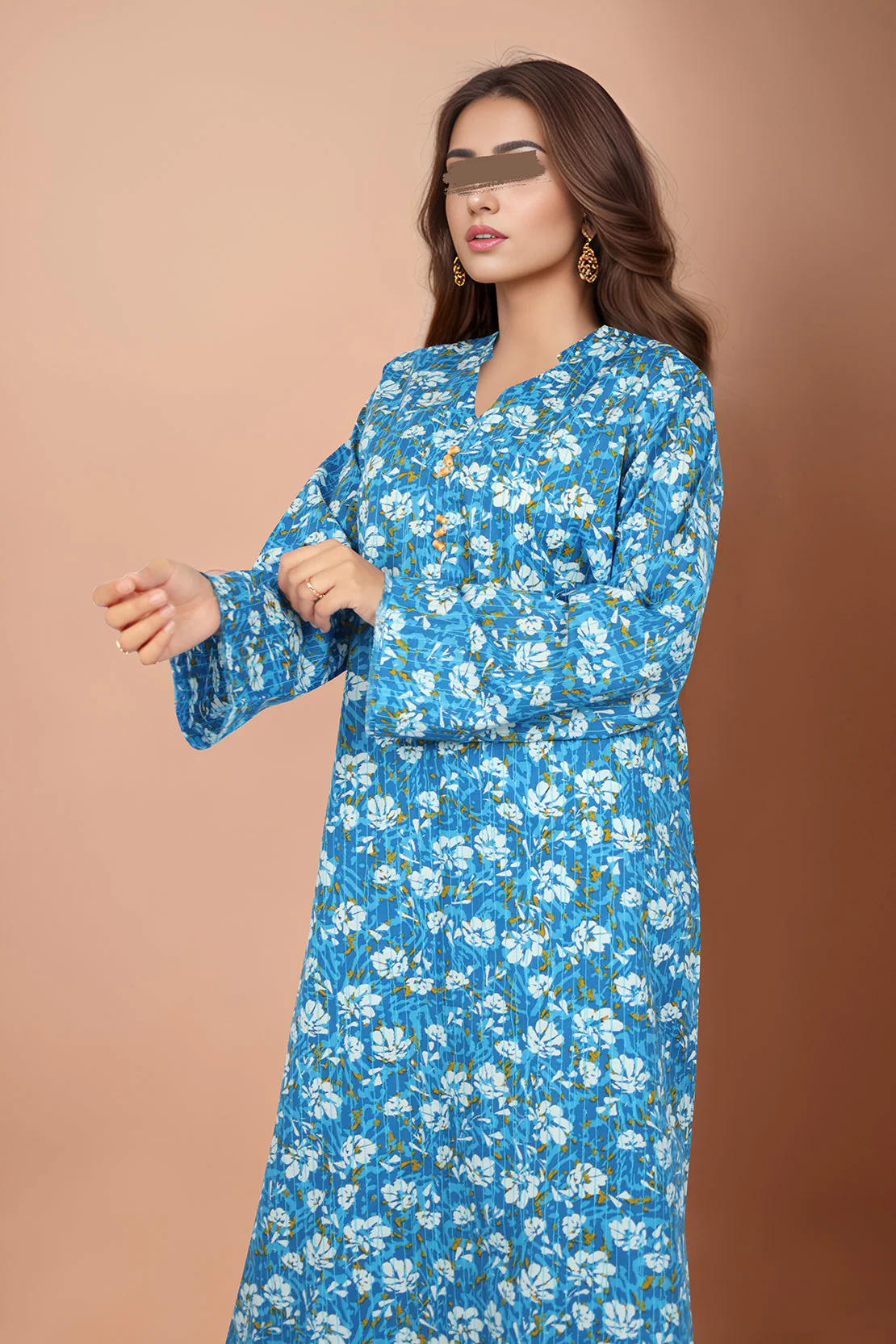 Unstitched Printed Lawn 2 piece (shirt/trouser) - Image 3