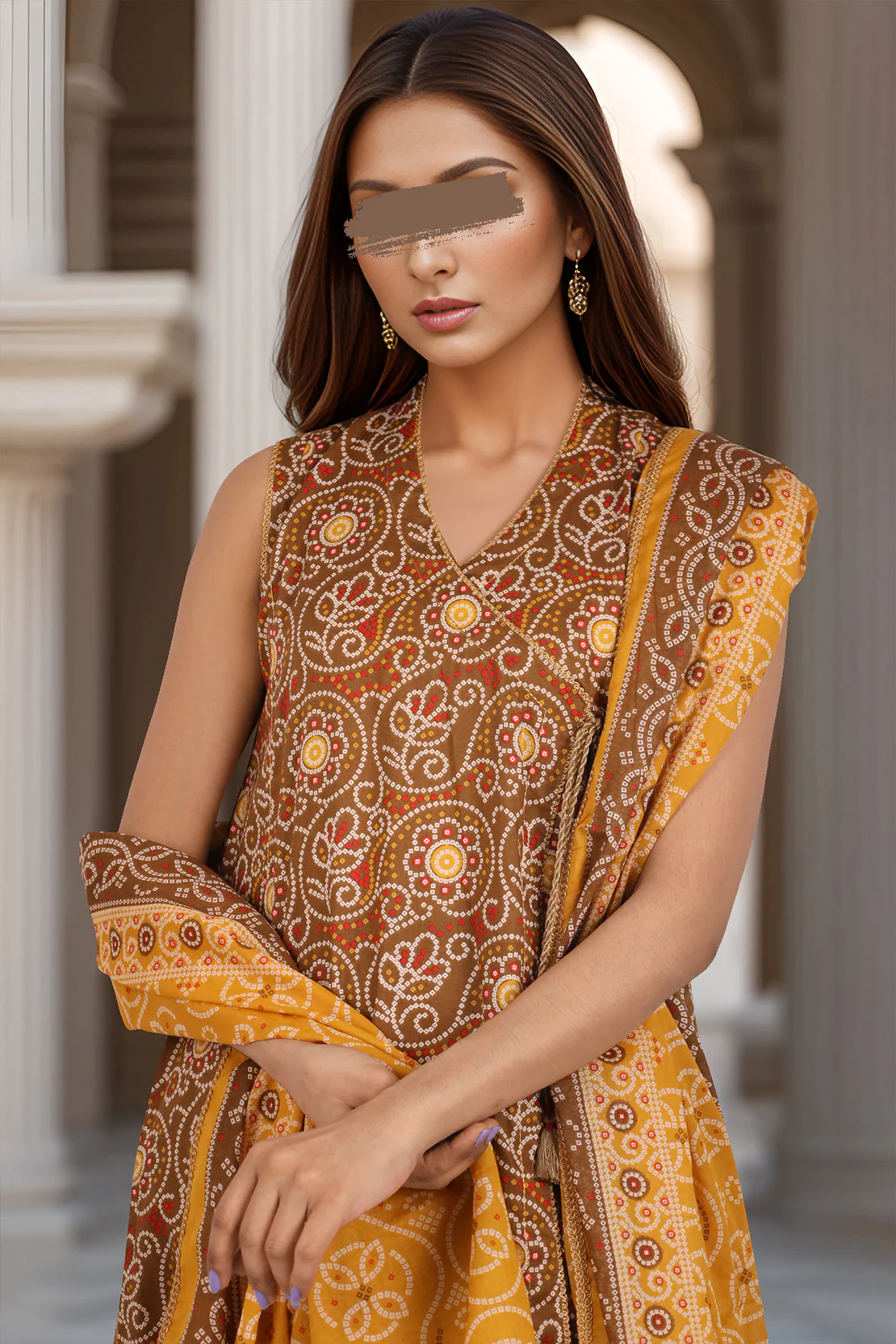 Unstitched Printed Lawn 3 Piece - Image 3
