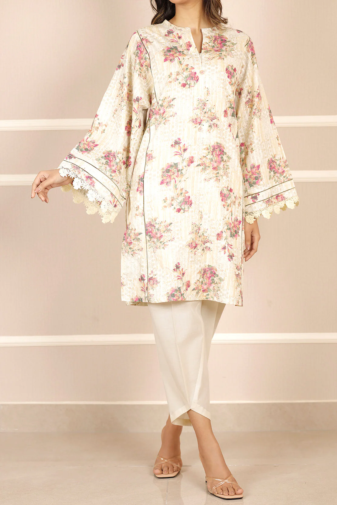 Unstitched Printed Lawn 3 Piece - Image 2