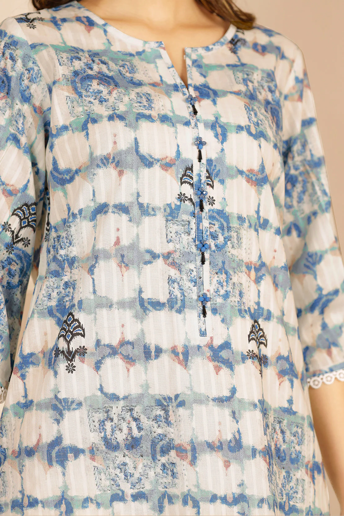 Unstitched Printed Lawn 3 Piece - Image 6