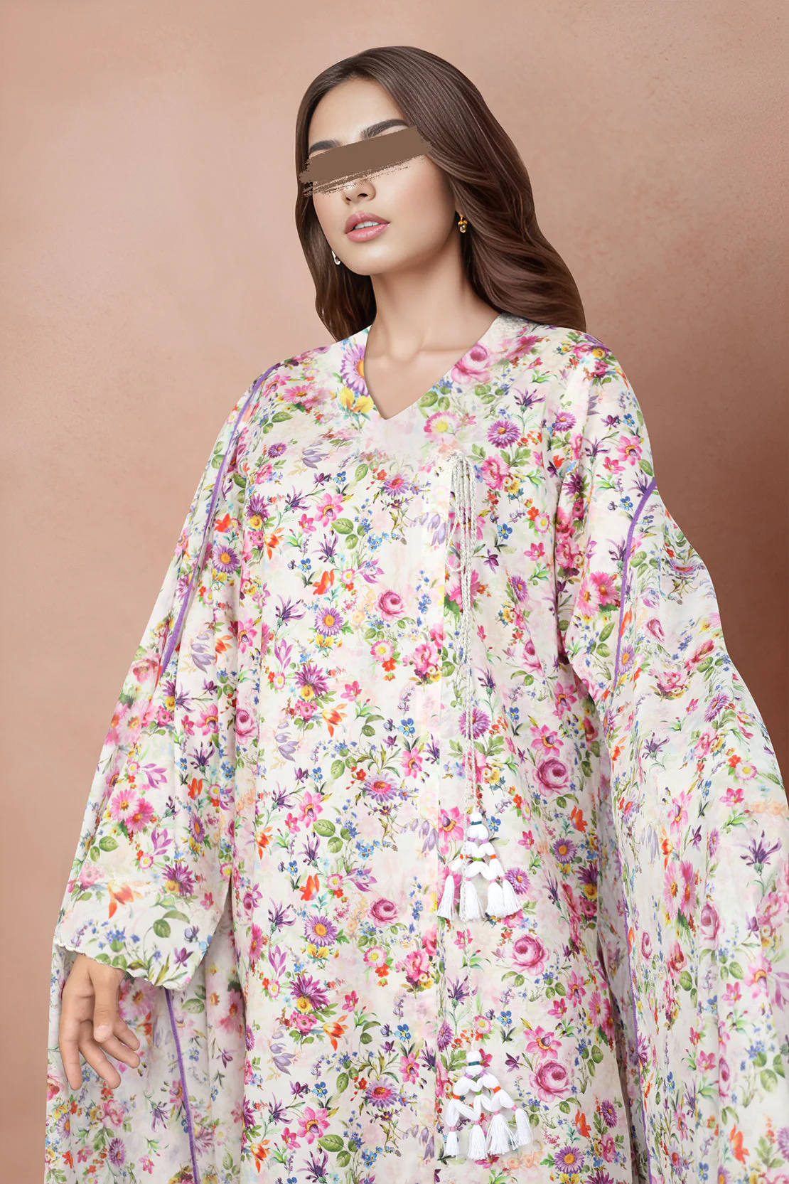 Unstitched Printed Lawn 3 Piece - Image 2