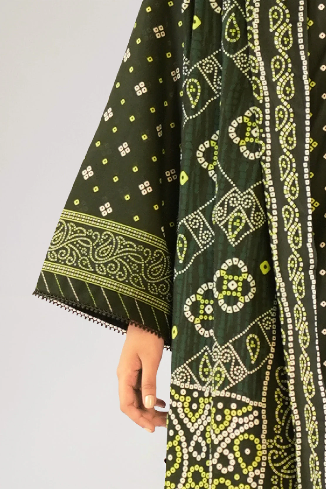 Unstitched Printed Lawn 3 Piece - Image 3