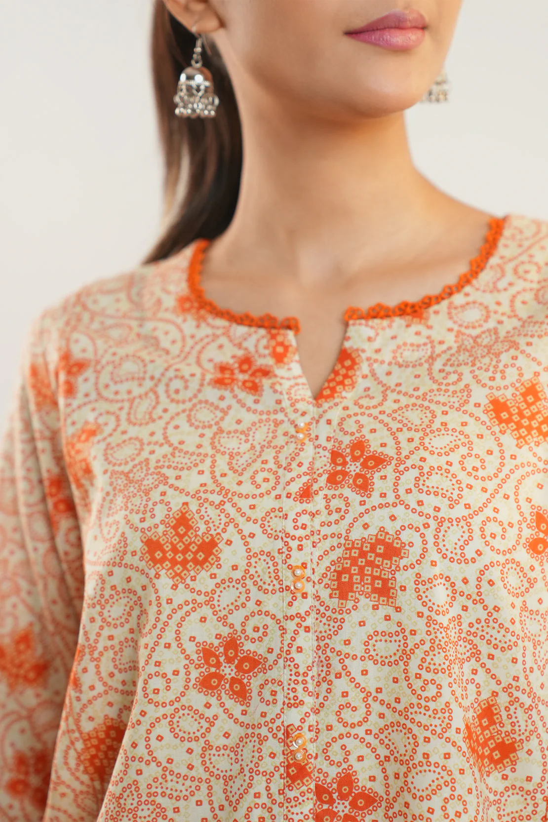 Unstitched Printed Lawn 3 Piece - Image 5