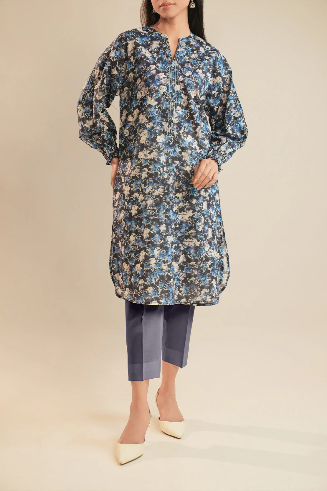 Unstitched Printed Lawn 3 Piece - Image 3
