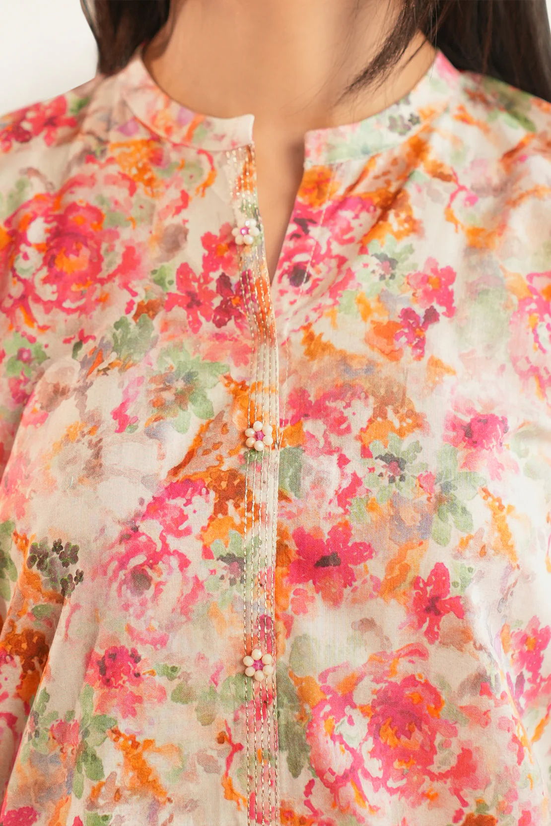 Unstitched Printed Lawn 3 Piece - Image 5