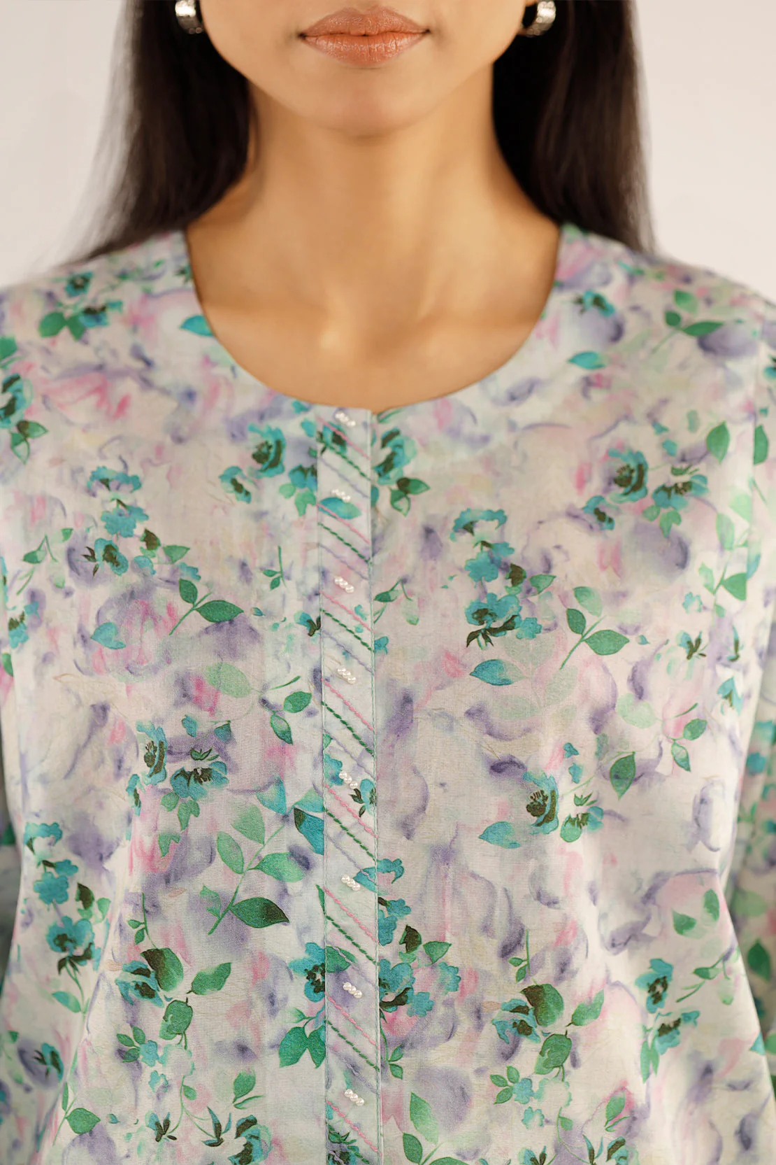 Unstitched Printed Lawn 3 Piece - Image 4