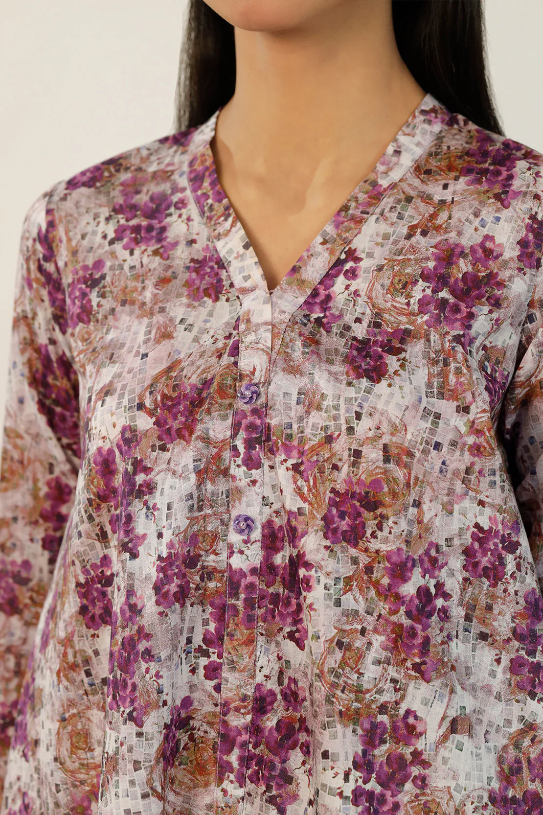 Unstitched Printed Lawn 3 Piece - Image 4