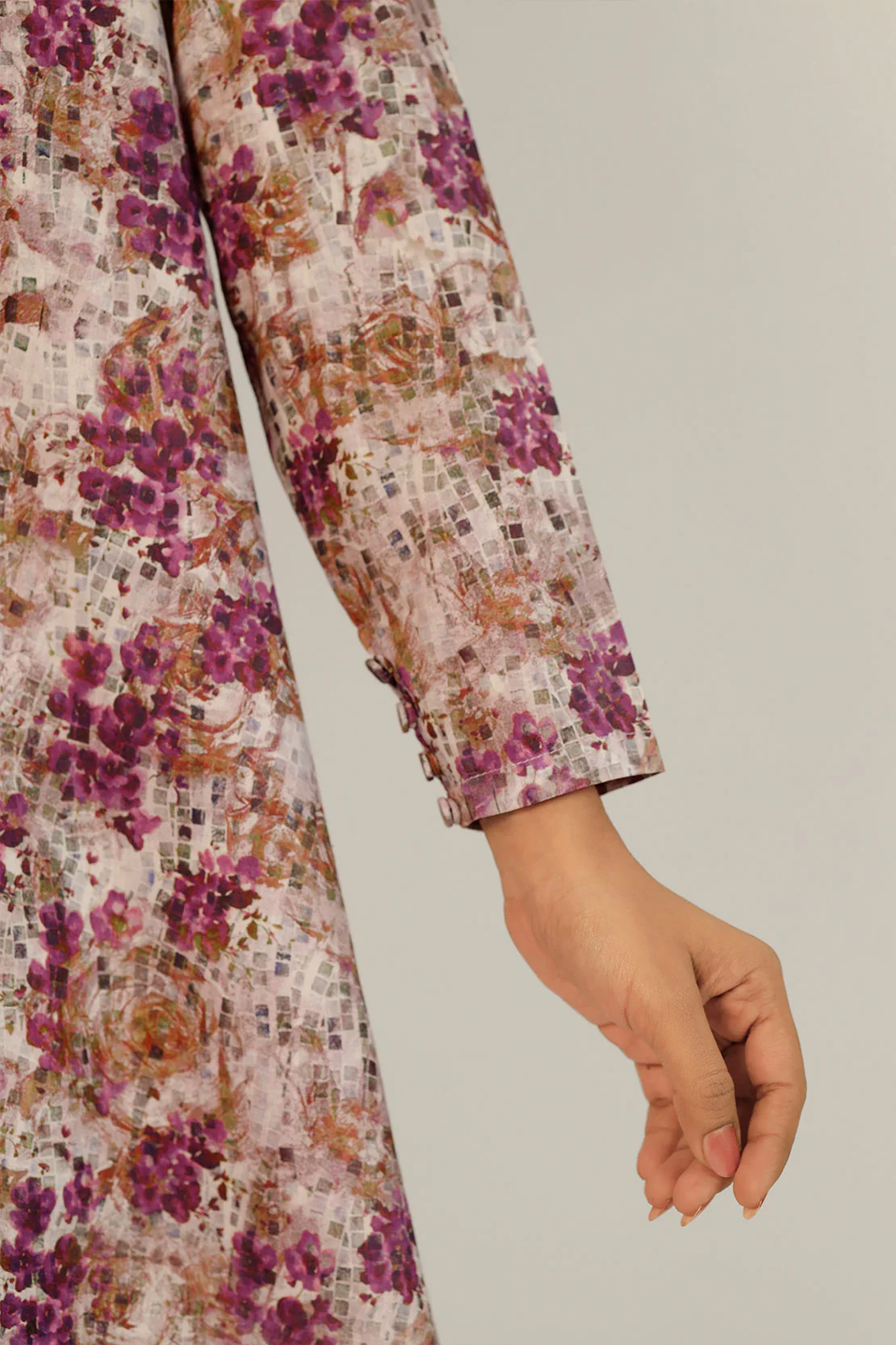 Unstitched Printed Lawn 3 Piece - Image 6