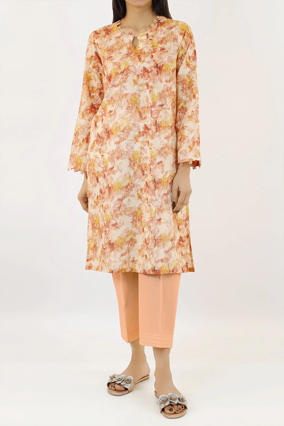Unstitched Printed Lawn 3 Piece - Image 4