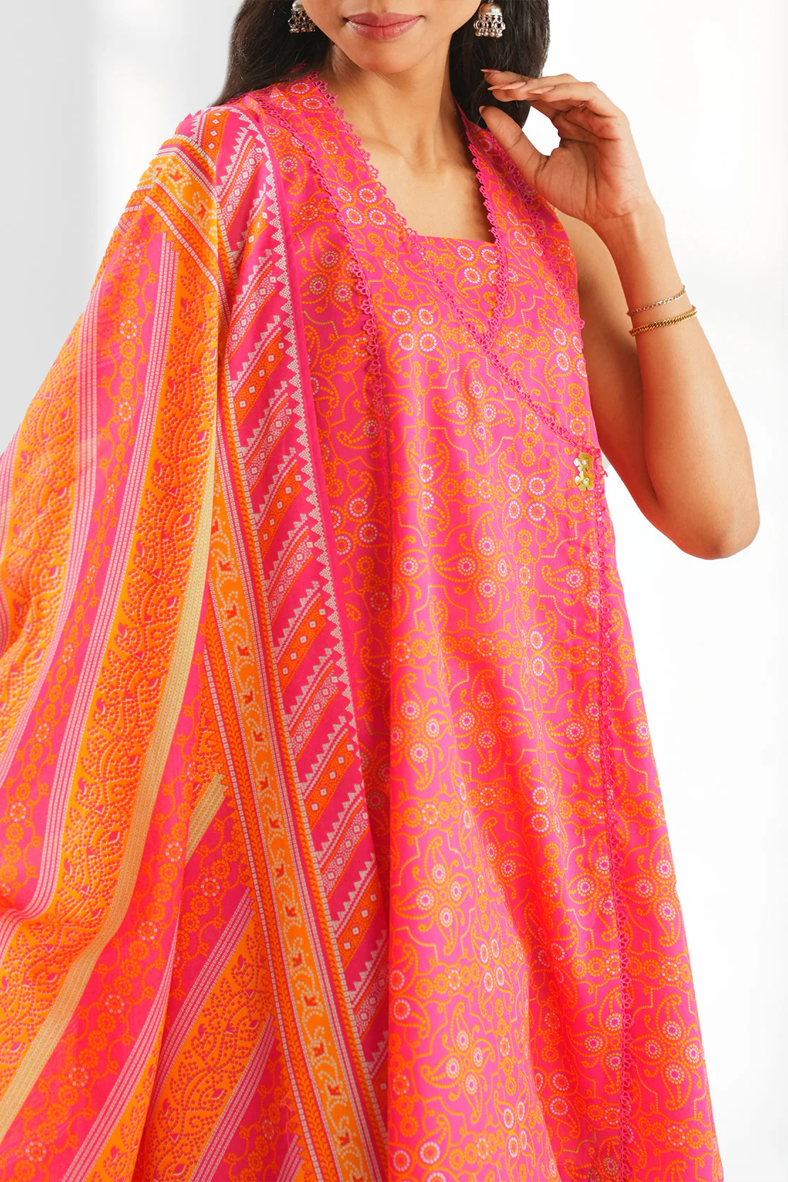 Unstitched Printed Lawn 3 Piece - Image 2