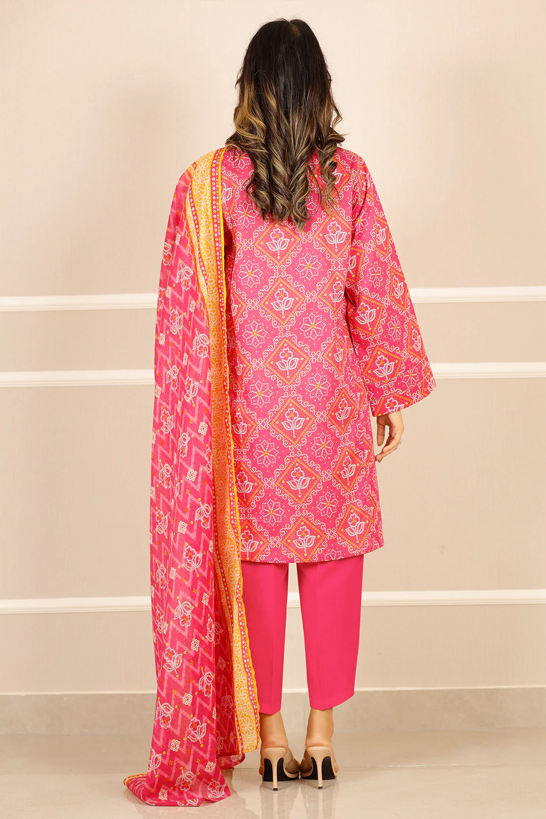 Unstitched Printed Lawn 3 Piece - Image 6