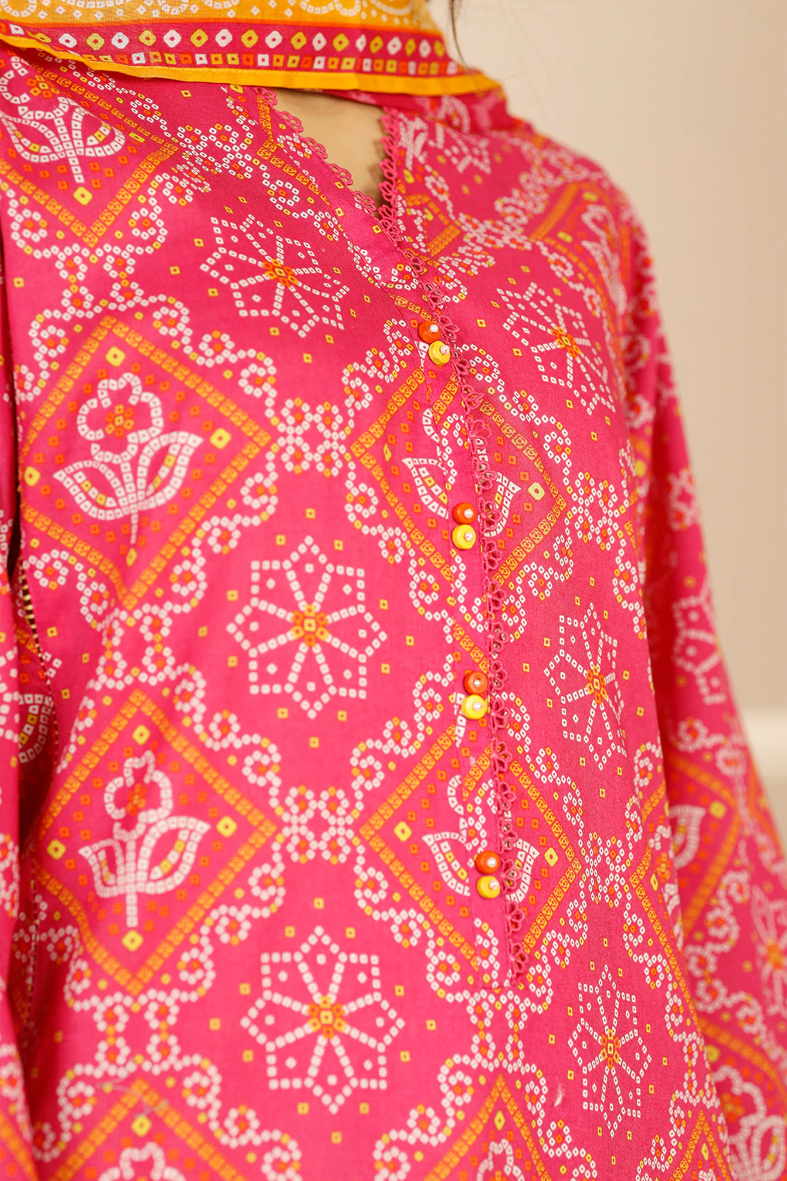 Unstitched Printed Lawn 3 Piece - Image 9