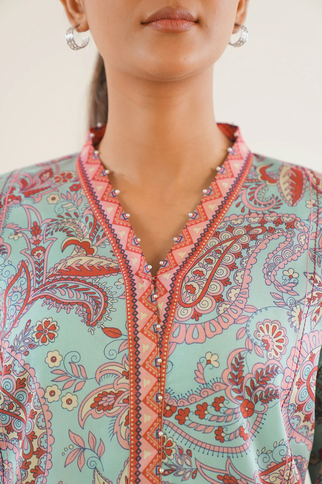 Unstitched Printed Lawn 3 Piece - Image 5