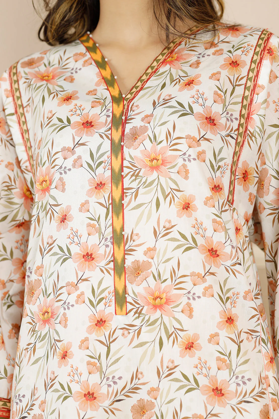 Unstitched Printed Lawn 3 Piece - Image 6