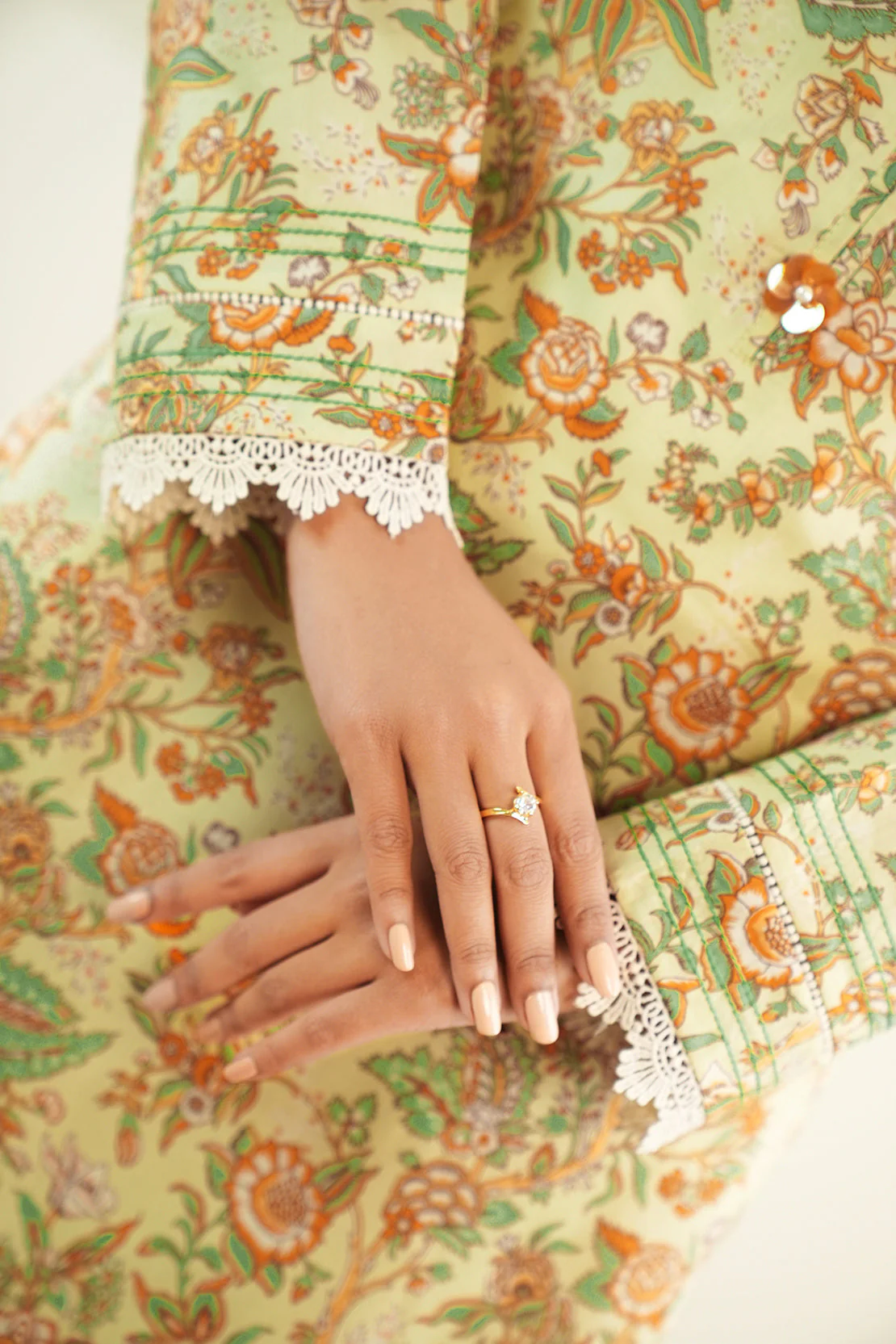 Unstitched Printed Lawn 3 Piece - Image 6