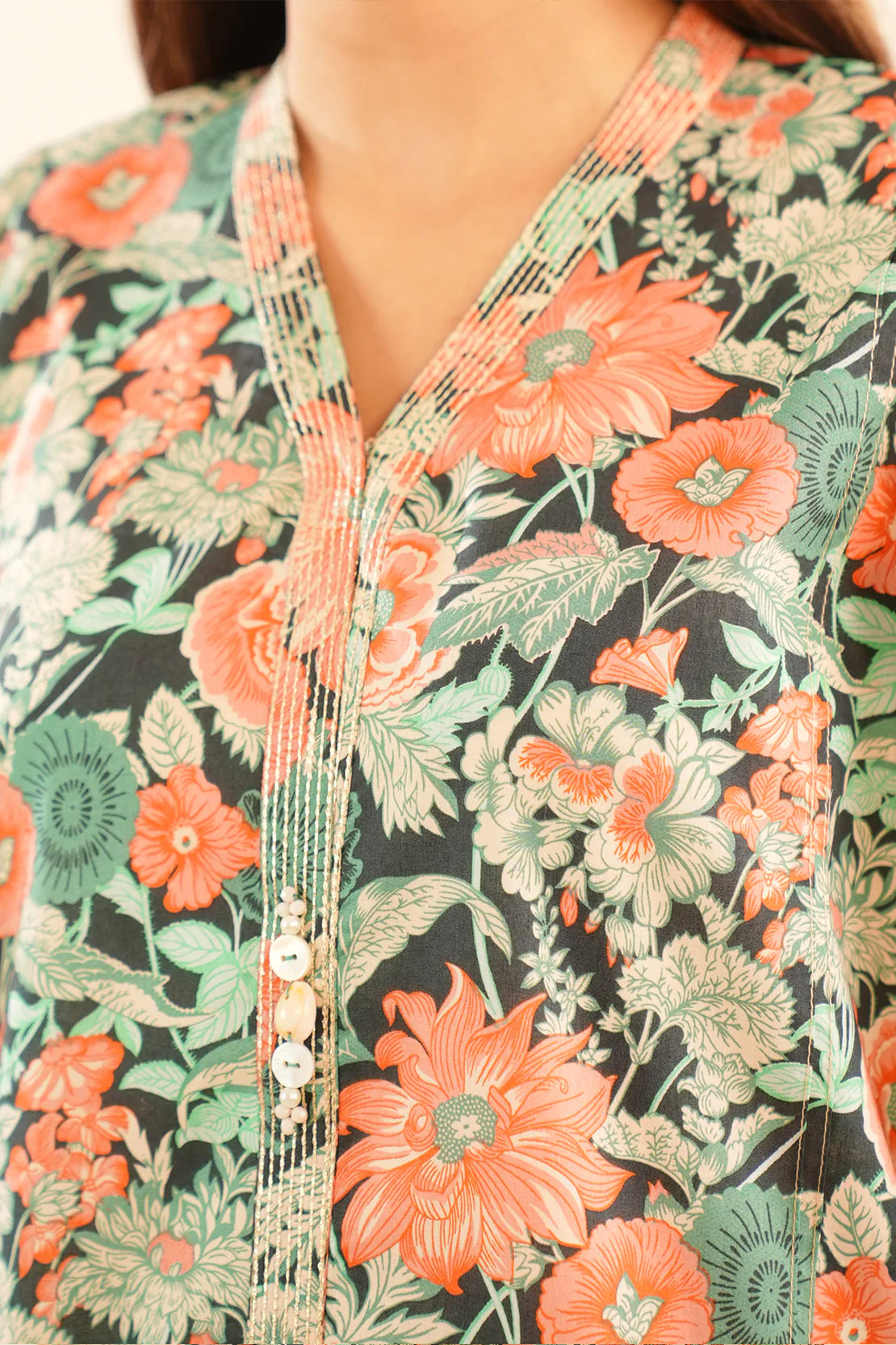 Unstitched Printed Lawn 3 Piece - Image 6