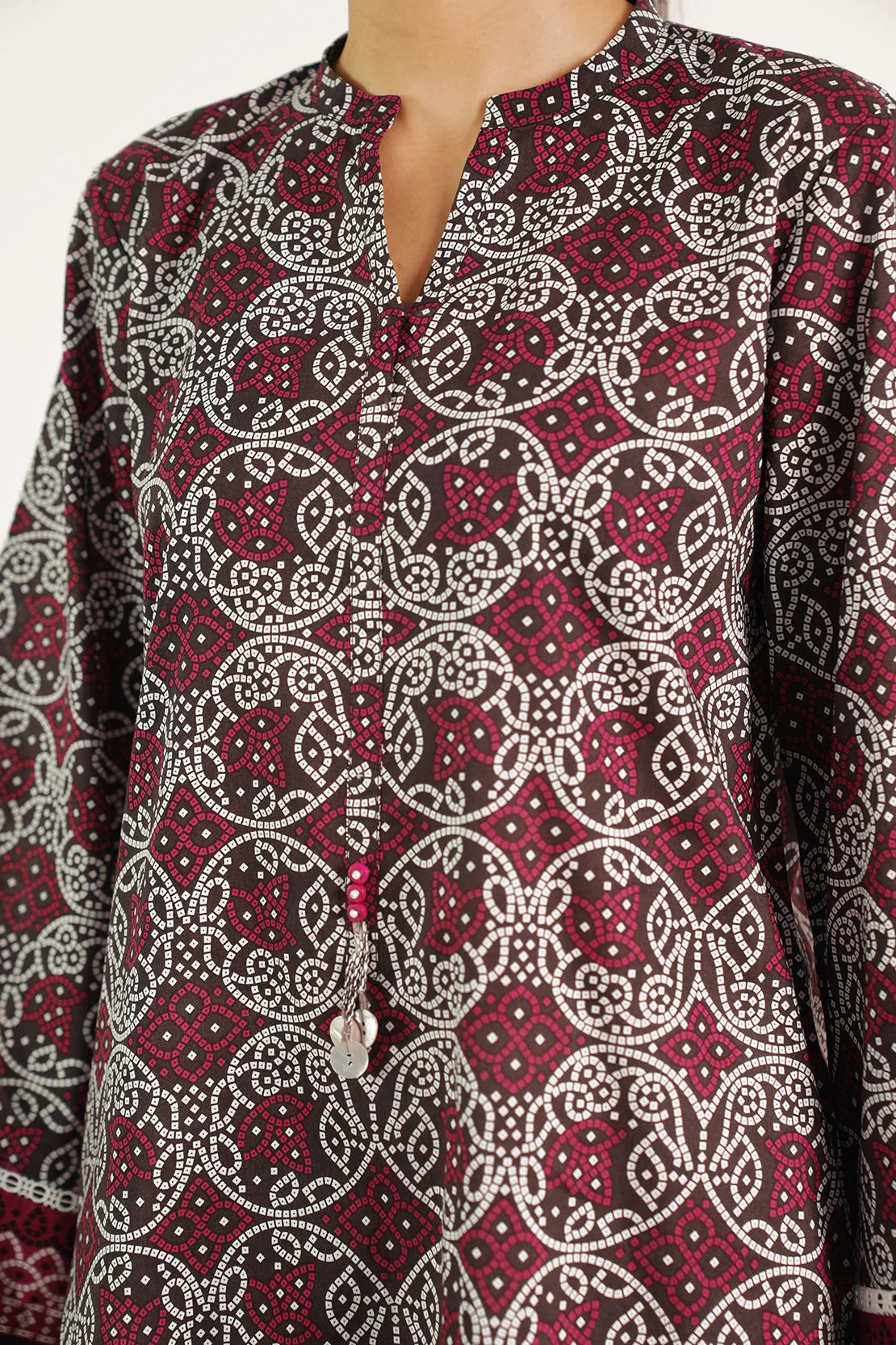 Unstitched Printed Lawn 3 Piece - Image 5