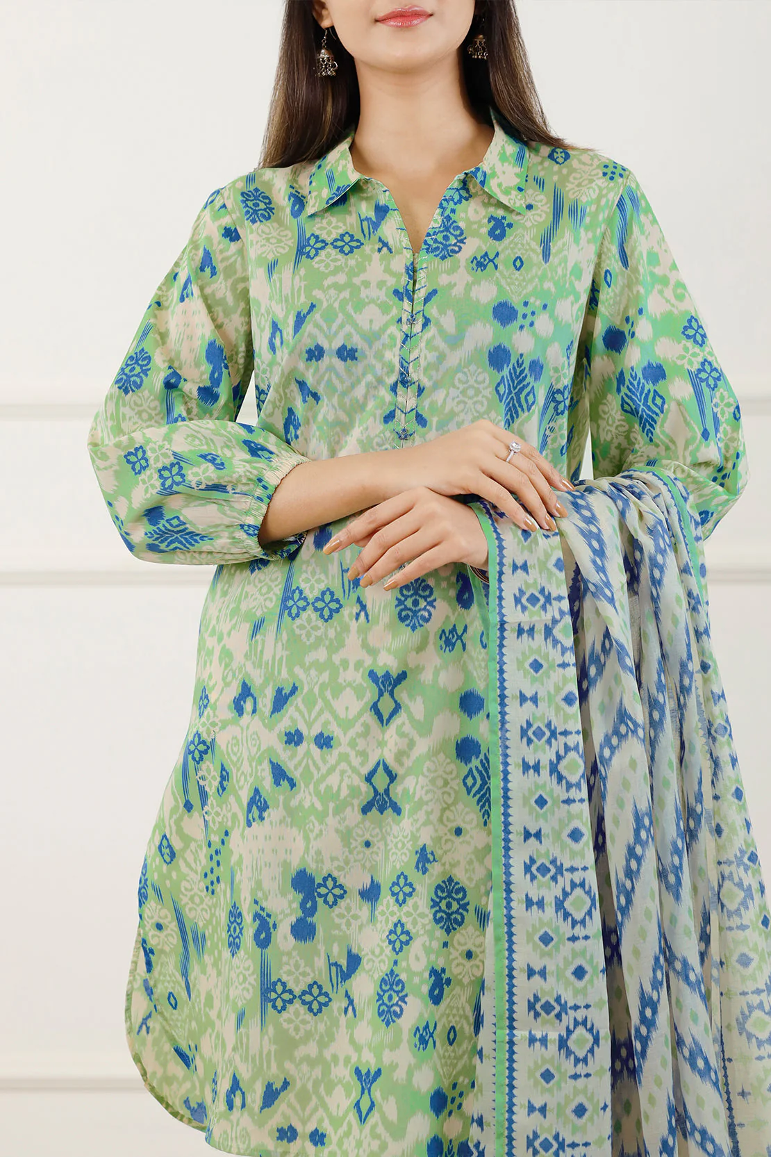 Unstitched Printed Lawn 3 Piece
