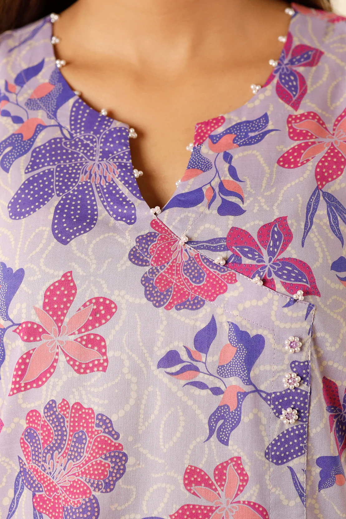 Unstitched Printed Lawn 3 Piece - Image 6