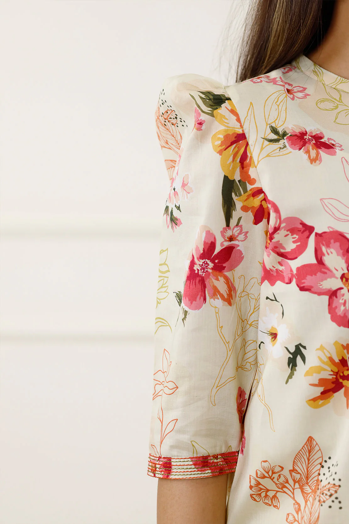 Unstitched Printed Lawn 3 Piece - Image 8
